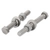 sourcing map Set of 4 304 Stainless Steel 3/8 Inch