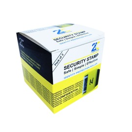 21C Identity Theft Protection Roller Stamp (2 Pack) ID Security Stamp 1.5 Inch Wide Yellow