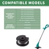 Fogbush Strimmer Wire Replacement, 4Pcs Strimmer Spool Compatible with Bosch