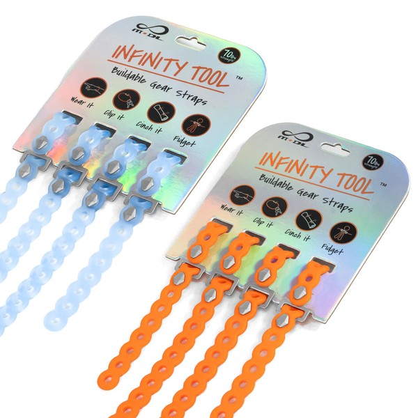 MODL MODL Infinity Tool? 8-Pack (4 Glacier, 4 Neon Orange)
