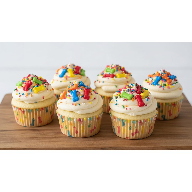 NCS Bone Shaped Edible Sprinkles – Red, Orange, Yellow, Green