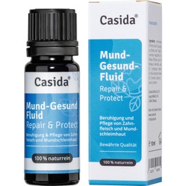 Mund-Gesund Fluid Repair & Protect - Pflanzliche Hilfe bei Zahnfleischentzündung, Mundschleimhautentzündung, Parodontose, Apthen, 10 ml