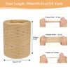 HRX Package Paper Raffia Ribbon, Approx. 0.6cm Wide Matte Wedding