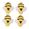 Zerodeko Cute Bee Magnets for Refrigerator 20PCS Small Fridge Stickers