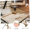 TEHAUX 2 Sets Router Clamps Hold Down Clamp Kit Engraving