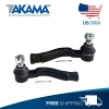 Takama 6Pcs Front Sway bar links & Tie Rod Ends