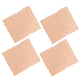 Healvian 4pcs Stickers for Self-heating Wormwood Heat Pads for Back Neck Abdomen and Knee Discomfort Portable Moxibustion Patches for Home and Travel