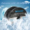 BNTECHGO 24 Gauge Silicone wire spool 500 ft Black Flexible
