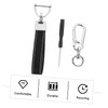 Zerodeko 1Set Professional Waist Keychain Durable Key Ring for Car