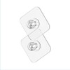 BICEUKI 2PCS Adhesive Stickers,Used for Shower Phone Holder,Wall Hanging Items,