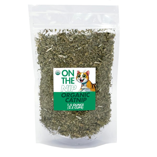 crait On The Nip Organic Catnip for Cats, Strong Catnip