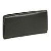 Ladies Wallet DOLPHIN, Genuine Leather, black - ''LEAS Ladies-Collection''