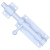 Litensh Gate Bolt Gate Slider with Hole for Padlock 304