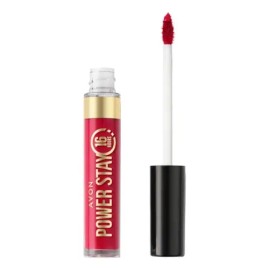 Avon Power Stay Labial Liquido Intransferible 16 Hours Acabado Mate Color Resilient Red                                                               