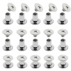 JXPXJMY 50 Pieces Chicago Screw Rivets and Rivets Set for