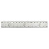 'Happy New Year' 30cm (12 Inch) White Plastic Ruler (RL00090686)