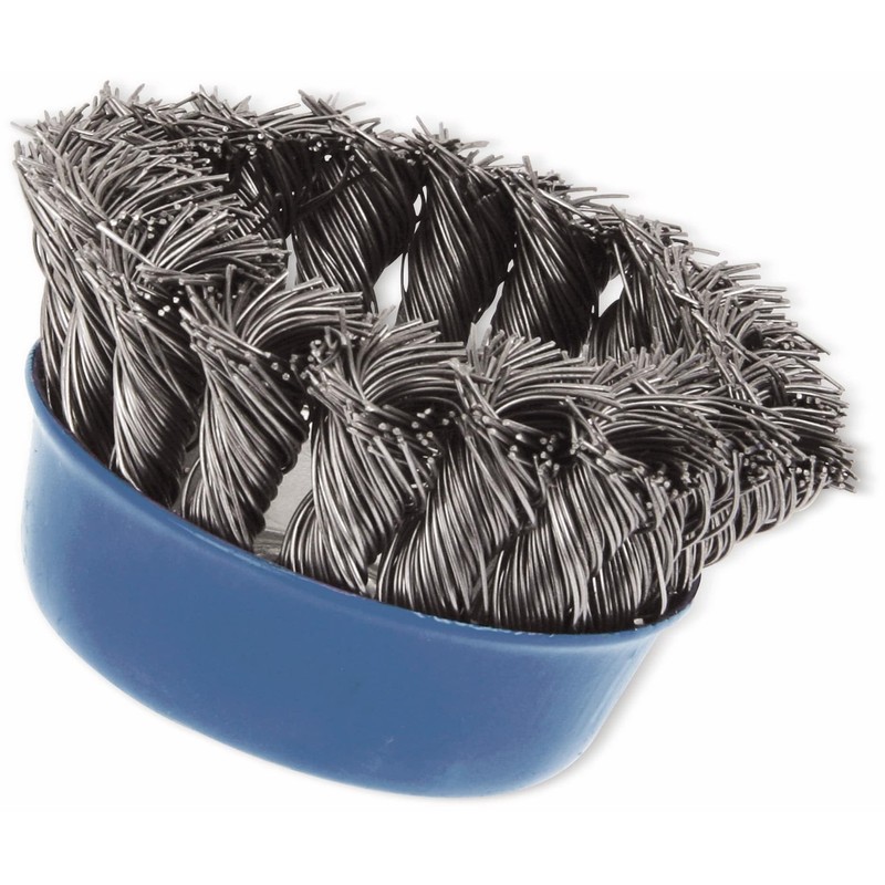 Cup Brush Diameter 75 mm M14 Knotted Wire Brush for