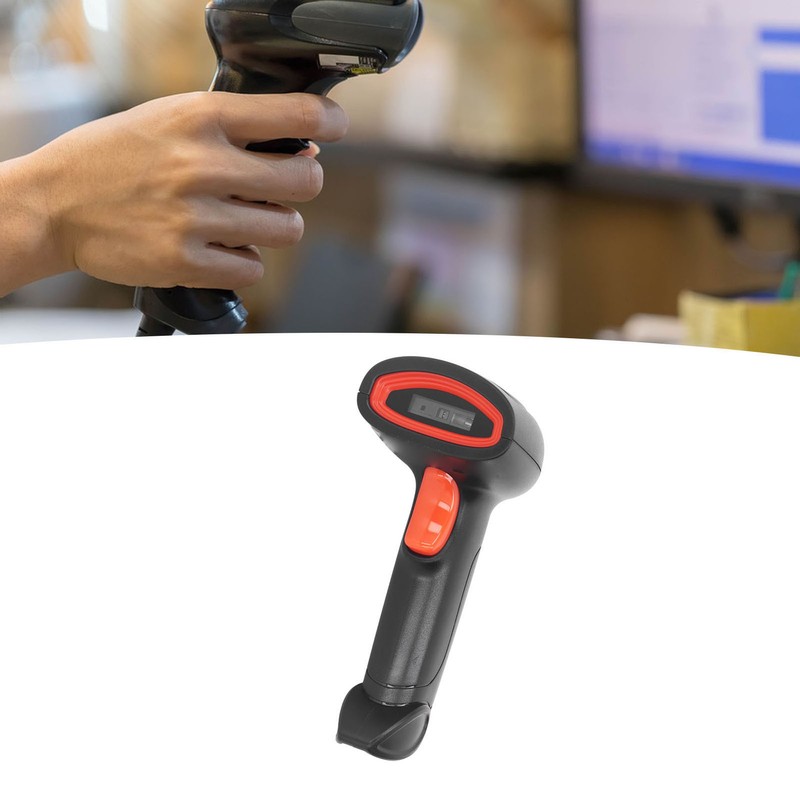 1D Barcode Scanner 2.4G Wireless Fast Scanning Strong Recognition Ability