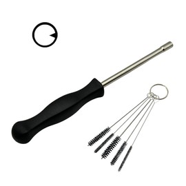 YGQ Carburettor Adjustment Tool for Husqvarna Poulan Craftsman Echo Weed Eater Thread Trimmer Chainsaw Leaf Blower and 2-Stroke Motor Carburettor Screwdriver (Pac Man)