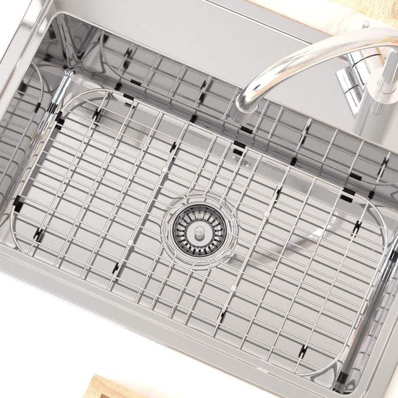 SANNO 26"L X 14" Sink Grid Protectors, Sink Protector Grid