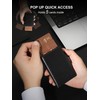 GSG SINCE 1998 Men's Wallet RFID Blocking Leather Wallet for