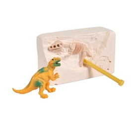 Simba Dino Excavation Set, 12 Assorted Designs, Only One Item Delivered, Skeleton for Digging, with Tools and Dinosaur Figure, 6-7 cm, from 3 Years