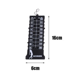 NA Golf Scoreboard Manual Golf Shot Counter Mechanical Palm Clicker for Golf Sports