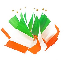 Mini Handheld Flags with Waving Sticks [Ireland]