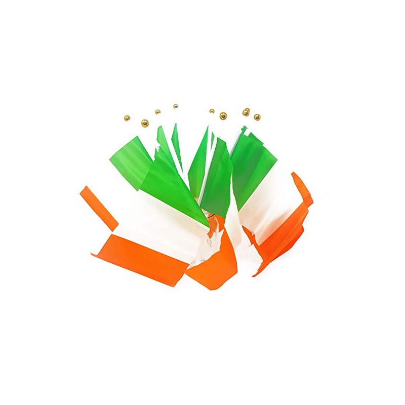 Mini Handheld Flags with Waving Sticks [Ireland]