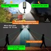 Importeek 10pz Lampara Solar Reflector Luz Led Jardin Exterior Sensor