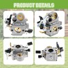 partszen MS391 Carburetor for Stihl MS311 MS311Z MS391 WTE-9A WTE-17