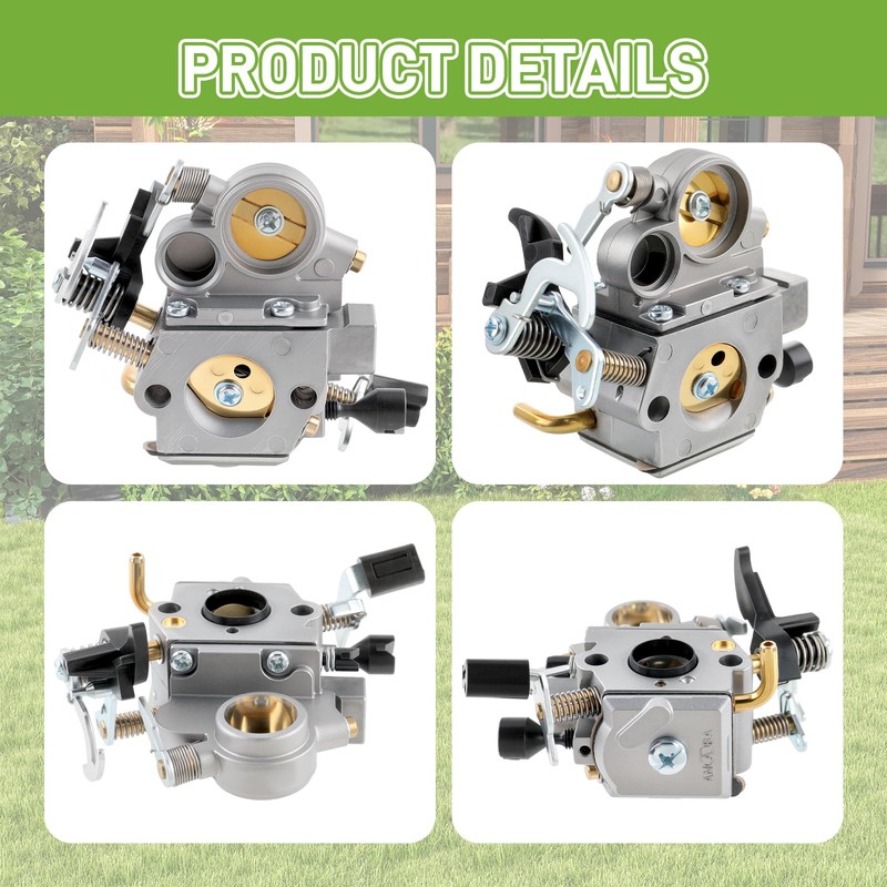 partszen MS391 Carburetor for Stihl MS311 MS311Z MS391 WTE-9A WTE-17
