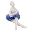 Ballerina Statue Beautiful Relaxed Mood Delicate Ceramic Ballet Dancer Figurine