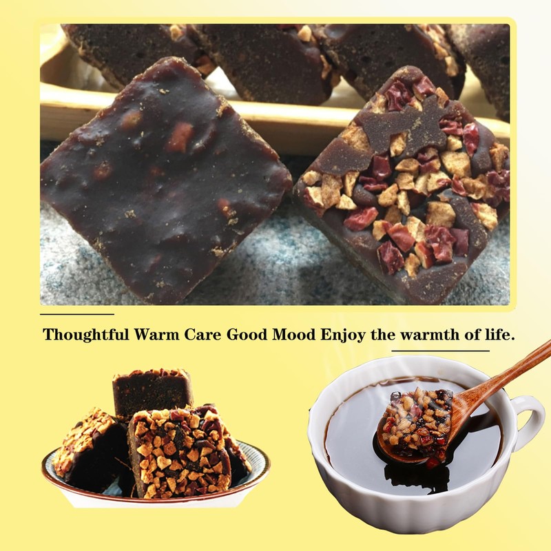 Dark Brown Sugar Ginger Jujube Tea 14.2oz/400g Combination of Black