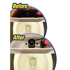 Hurriclean - HC-MO48 Deluxe 3-Pack New and Improved Automatic Toilet Tank Cleaner No Scrubbing