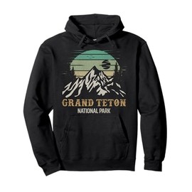 Grand Teton National Park Merchandise Grand Teton Souvenir Pullover Hoodie