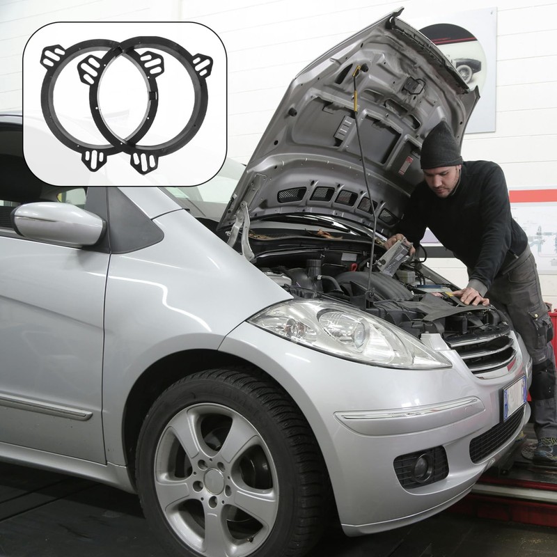 Gatuida Speaker Spacer Replacement Car Speaker Spacer Pads Easy Installation