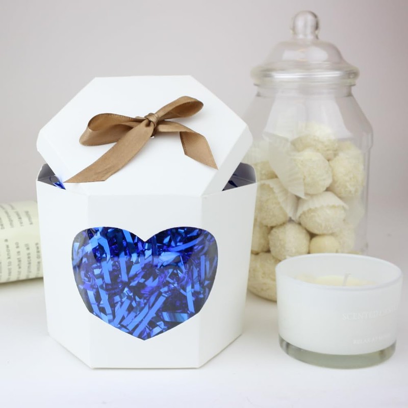 Emartbuy 100 grams Metallic Shredded Paper, Ideal for Gift Decoration,