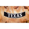 Texas Biker Rocker Patch 12"X3" for Jacket Vest Leathers