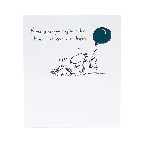 UK Greetings Funny Birthday Card for Him/Her/Friend with Envelope -