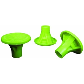 Mutual Industries 14640-138-4 OSHA Rebar Cap, Lime (Pack of 100)