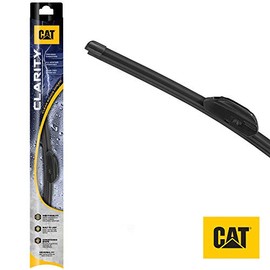 Caterpillar Clarity Premium Performance All Season Replacement Windshield Wiper Blades for Car Truck Van SUV (19 Inches (1 Piece)), Black