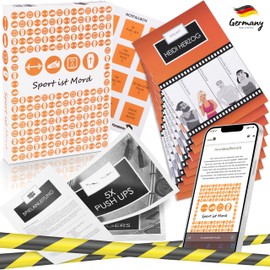 Parameter B - Sport ist Mord - Crime dinner game for home for 4 persons.