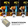 4 Pack G9 9W 68 LEDs 6000K Cool White 900