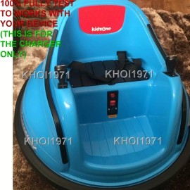 KHOI1971 WALL charger AC adapter FOR Kidzone Race Car 12V battery ride on bumper car 4FT