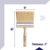 Bates- Deck Stain Brush, 5 Inch, Wooden Handle, Wood Stain