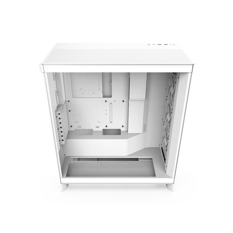 NZXT H7 Flow (2024) Mid-Tower Case - All White-CM-H72FW-01