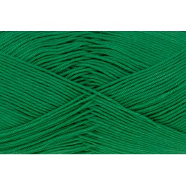 King Cole 1263465 Giza Cotton 4Ply Christmas Green Yarn - 158M, 50g