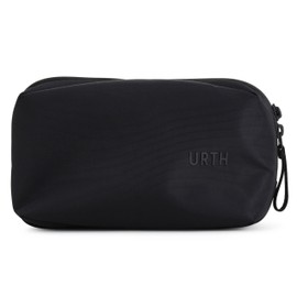Urth Zeolite Tech Organiser – Electronics Accessories Bag, Weatherproof + Recycled (Black)
