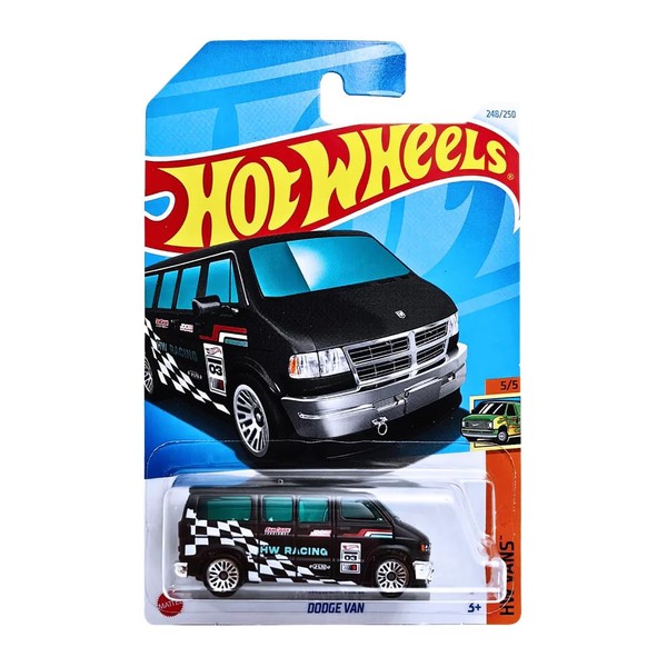 Hot Wheels - Dodge Van - HW Vans 5/5 -